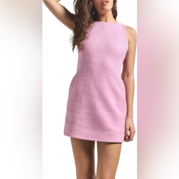 10 Crosby Derek Lam Dresses & Skirts - Derek Lam Farah High Neck‎ Dress Blush Pink Size 8 Brand New